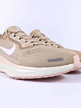 Nike Pegasus 41 Womens 10 Neutral Cushioned Road Running Shoes Beige Pink